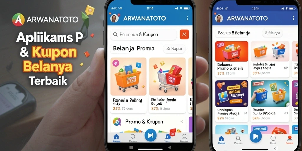 Screenshot ARWANATOTO menampilkan antarmuka cupon belanja yang user-friendly.