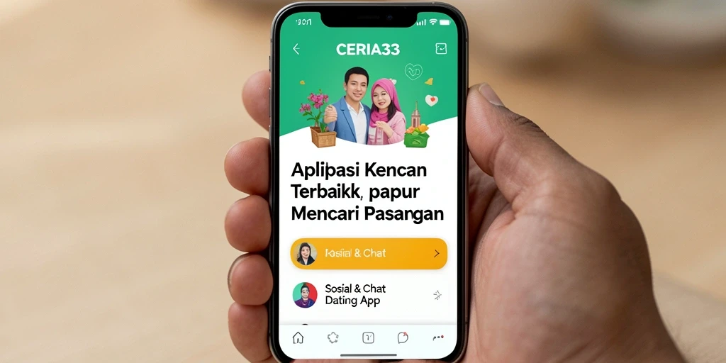 Tampilan antarmuka CERIA33 yang bersih dan menarik bagi pengguna.