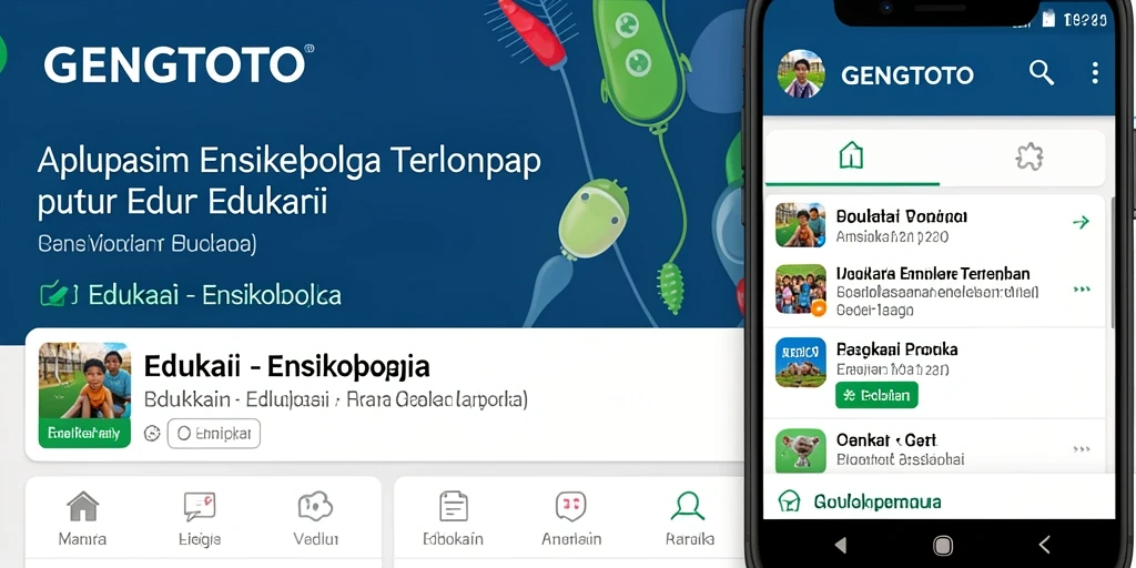Tampilan antarmuka GENGTOTO yang menarik dan informatif.