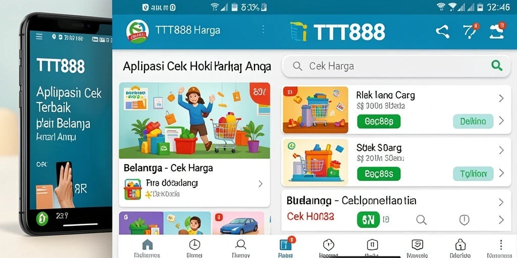 Tampilan antarmuka TTT888 yang intuitif dan informatif.